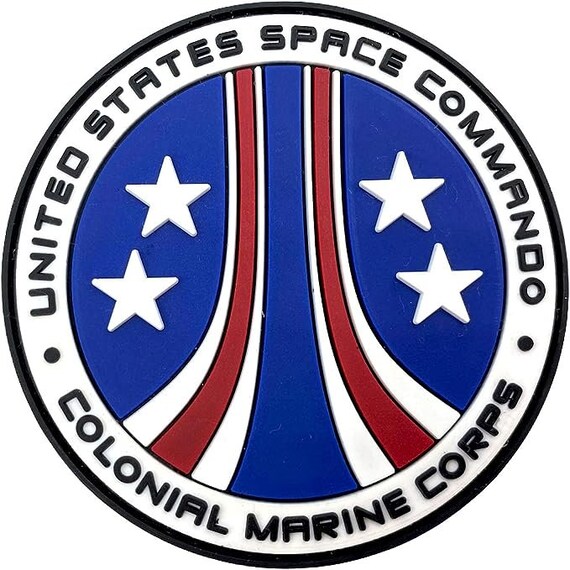 Verenigde Staten Space Command Colonial Marine Corps Aliens PVC Airsoft Cosplay Patch - België