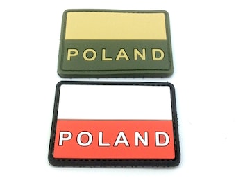 Poland Flag PVC Airsoft Patch
