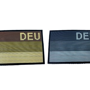Deutschland German Germany DEU Subdued Flag Tactical Airsoft Paintball PVC Morale Patch