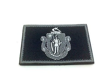 Massachusetts State Embroidered Airsoft Patch