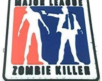 Major League Zombie Killer PVC Airsoft Paintball Cosplay Morale Patch