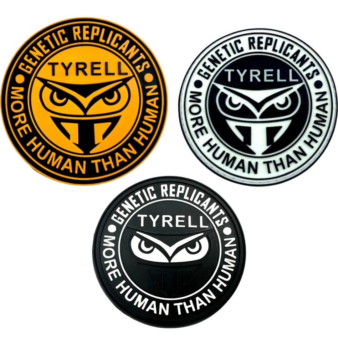 Blade Runner Tyrell Corporation Replicants Genetici Iron On - Foto 4