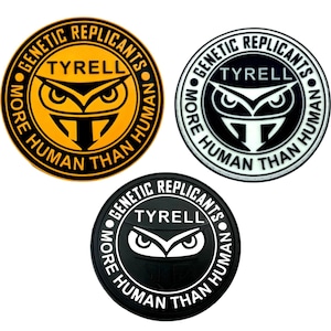 Tyrell Corporation Replicants Tactical Sci Fi PVC Airsoft Paintball Cosplay Moraal Fan Patch