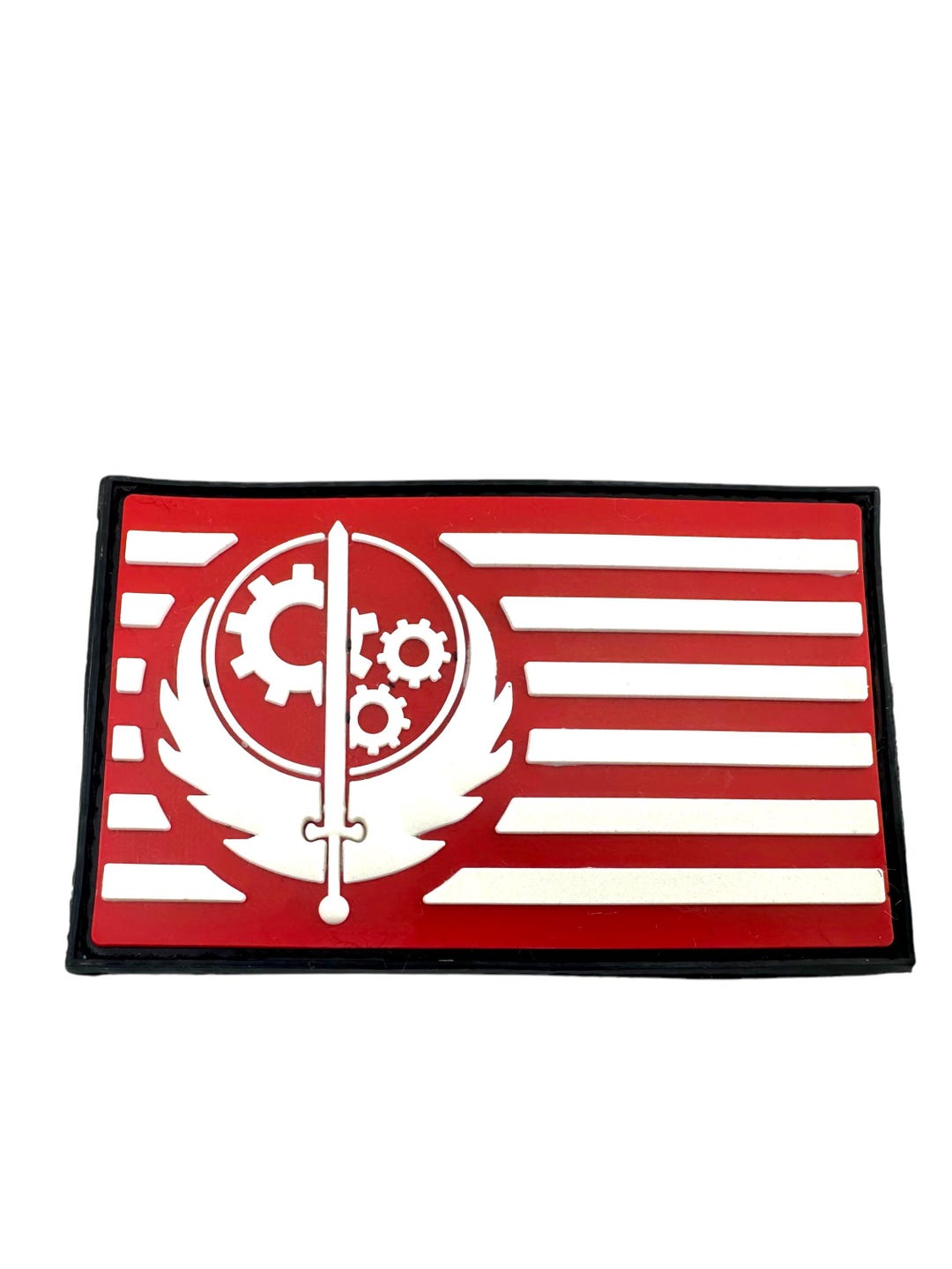 Toppa Morale Bandiera Austriaca In PVC - Per Airsoft, Cosplay, Attacco A Gancio - Foto 5