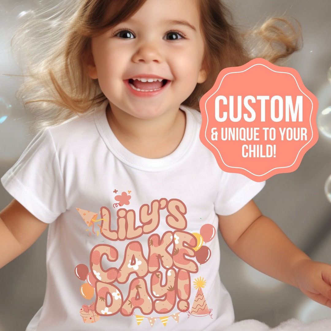 Child Birthday Tshirt Kid Custom Birthday Shirt Party Etsy