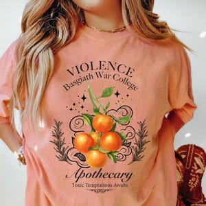 Basgiath War College Shirt, Fourth Wing Tee, Dragon Rider Apparel, Violet Sorrengail Gift, Bookish Merch