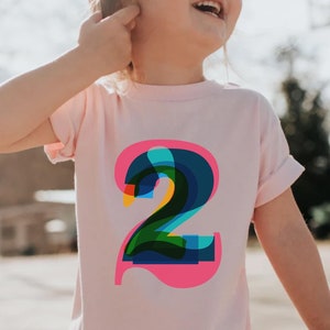 Second Birthday Shirt, 2Nd Birthday Party Shirt, Kids 2Nd Birthday Shirt, two birthday Keepsake T-Shirt, Children&#39;S  Birthday Gift