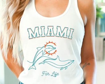 Miami Dolphins Women's Tank Top - Tyreek Hill Tank, Jaylen Waddle