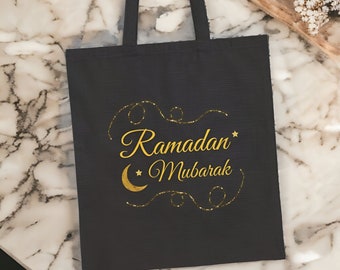 Ramadan Mubarak Tote Bag, Ramadan Bag Gift, Ramadan Mubarak Bag, Ramadan Gift Bag, Ramadan Favor Bag, Ramadan Mubarak Gift, Ramadan Kareem