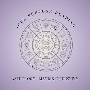 Lecture du but de l&#39;âme | Aperçu du chemin de vie | Astrologie + Matrice du destin