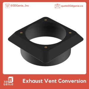 Elegoo レジン 3D プリンター用排気ダクトアダプター - Mars、Saturn、Jupiter シリーズに対応