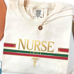 Custom Name Registered Nurse Shirt, Personalized RN Tee, Nurse Graduation Gift, Nursing Student Apparel, Healthcare Worker Customized Gift