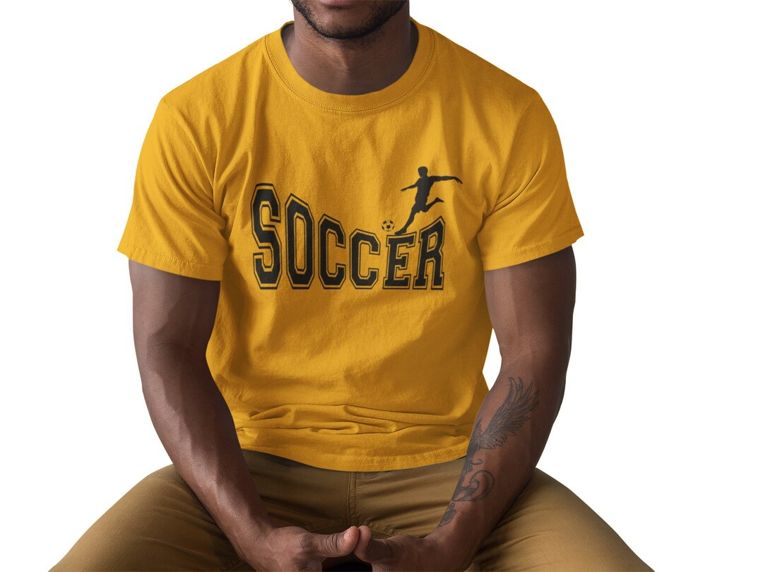 Men Soccer Tshirt Custom Shirt Soccer Tee Men Custom Etsy