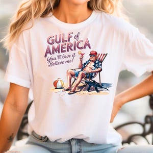 Trump Gulf of America Shirt, Gulf of America Trump T-Shirt, Trump ocean Shirt, Trump funny tee, MAGA Shirt, Republican tee