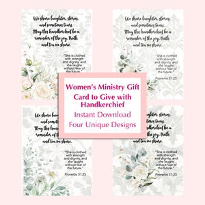 Tarjeta con escritura floral de pañuelo para apoyo en el duelo Pañuelo para lágrimas de alegría o duelo Tarjeta para pañuelo para el ministerio de mujeres Té para damas