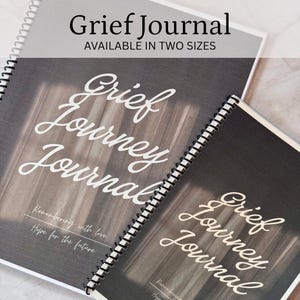 Grief Journey Journal Biblical Help Workbook Scripture Guide Mourning Loss Journal Book for Support Comfort Grieving Christian Sympathy Gift