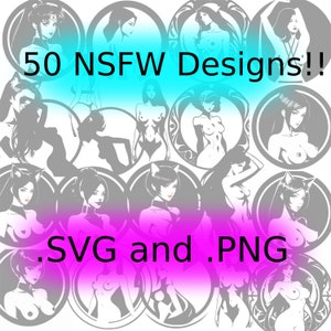 NSFW girl Bundle T Shirt Designs SVG, arquivos Svg para Cricut, arquivo de corte de silhueta, clipart, Svg para camisas, Cricut, silhueta, arquivo de adesivo
