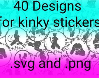 NSFW tied-up Bundle T Shirt Designs, Svg Files for Cricut, Silhouette Cut File, Clipart, Svg for Shirts, Cricut, Silhouette, Sticker file