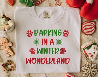 Santa Paws SVG, Merry Woofmas PNG, Dog Christmas Clipart (Digital Files)
