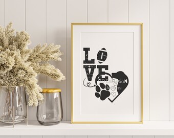 Love Dog Football SVG Bundle (Digital Download)