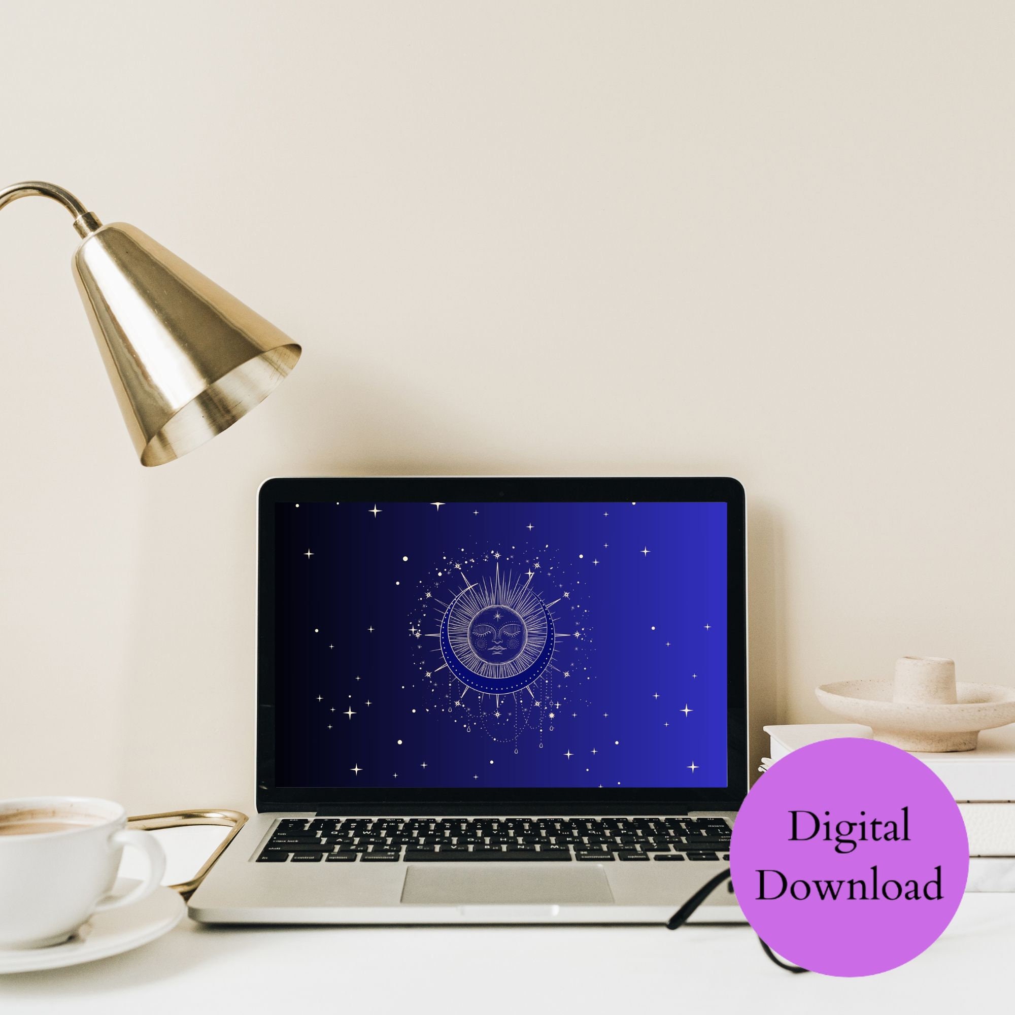 Celestial Desktop Wallpaper Set of 15 - Etsy