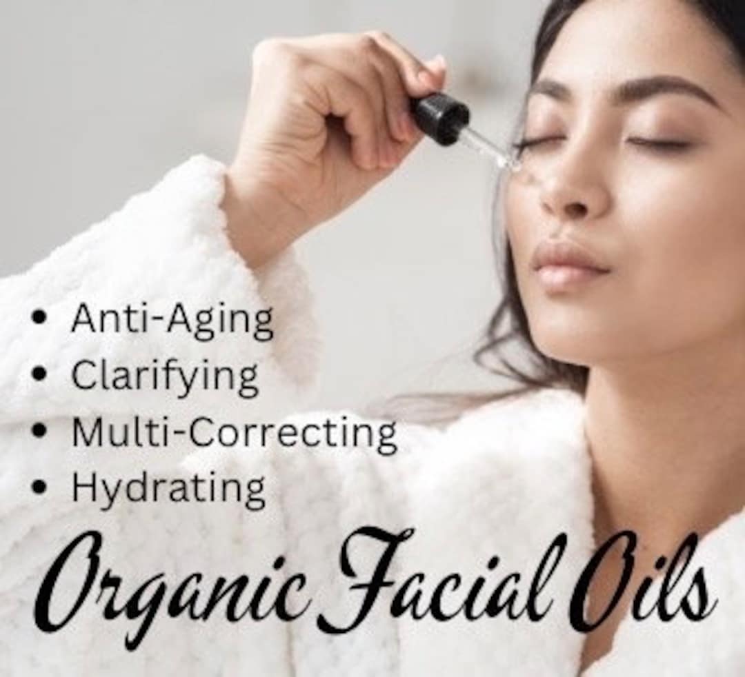 Organic Facial Serums for Antiaging Toxin Free Natural Skin Etsy