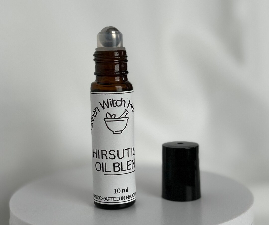 Hirsutism Oil Blend Natural Facial Hair Removal Essential Oils Organic