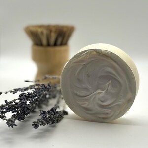 Sage & Lavender Eco-Friendly Dish Bar  | Toxin Free Grease Cutting Solid Dish Soap Bar | Laundry Stain Remover Bar