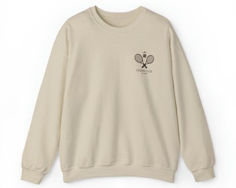 Tennis gifts for women, tennis sweatshirt Men, tennis pullover for tennis lovers, vintage tennis apparel, Tennis Gift Coach, Tennis Gift