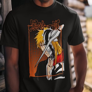 Bleach Anime Shirt, Anime Tshirt, Anime Merch, Otaku Merch, Bleach Shirt, Ichigo Shirt, Anime Gifts, Anime Gift For Him, Anime Gift For Her