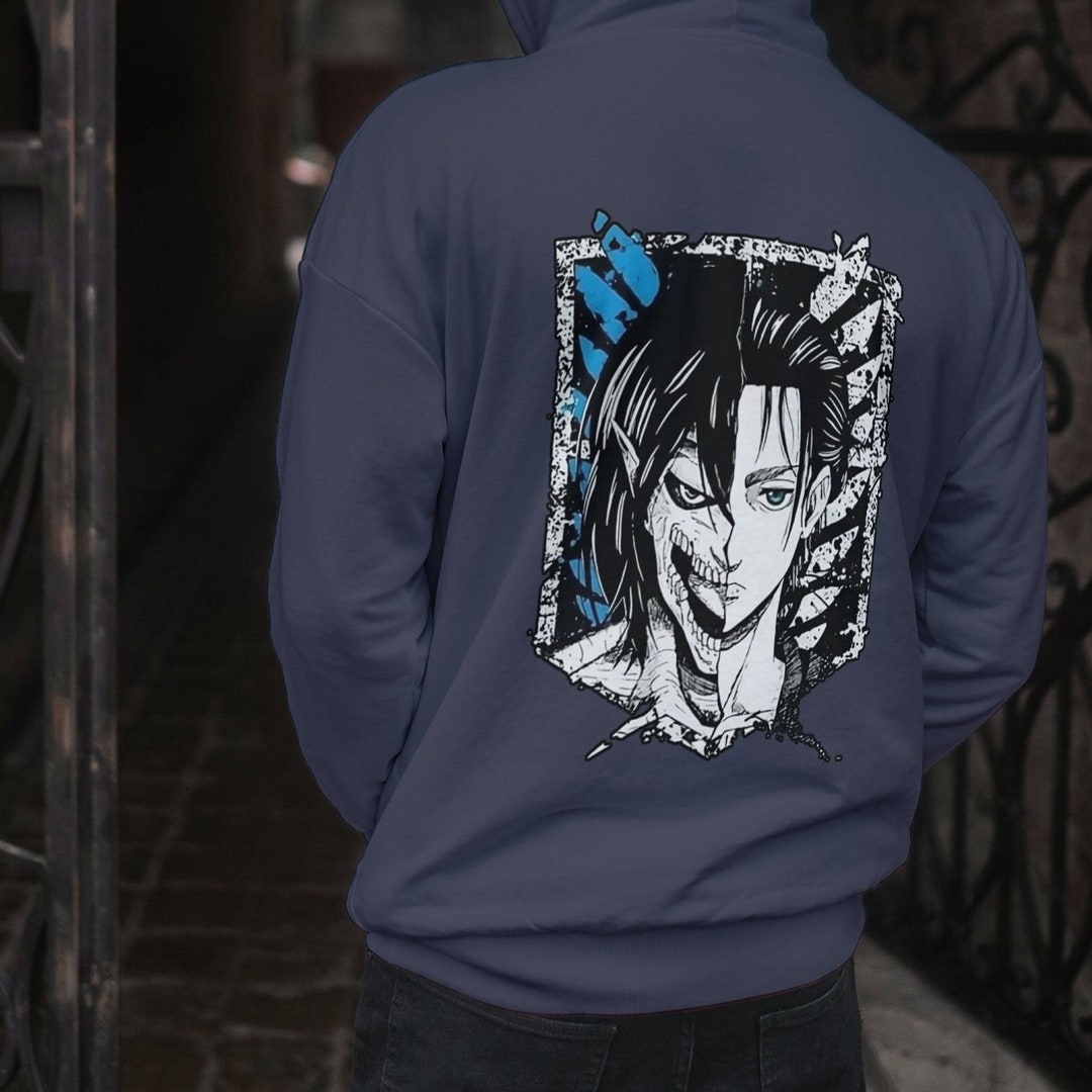 Attack on Titan Hoodie, Attack Titan Hoodie, AOT Hoodie, AOT Merch ...