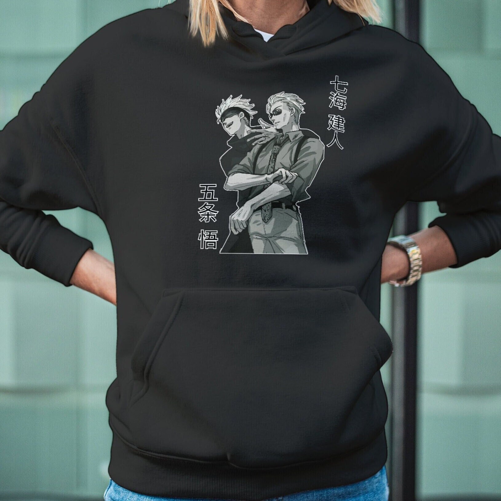 Gojo X Nanami Hoodie, Gojo Satoru Hoodie, Nanami Hoodie, Nanami Kento