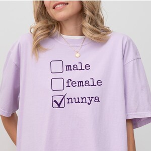 Comfort Colors Tee Funny Shirt for Trans Friend Funny Nonbinary Pride Shirt Gift for LGBTQ Friend Gift for pride Month All Gender T-shirt