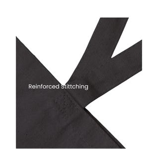 Belastbare schwarze Canvas Tote Inspirierende Power Wort Tasche Canvas Cotton Carryall Bild 3