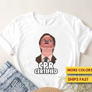Chemise The Office Dwight Schrute, chemise certifiée RCR, cadeau drôle de chemise The Office, premium ultra douce