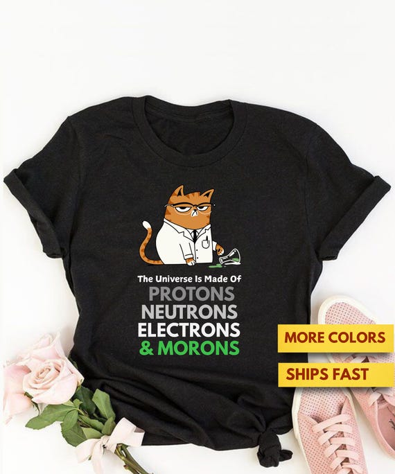 Lámina Artística «el Universo Está Hecho De Protones, Neutrones
