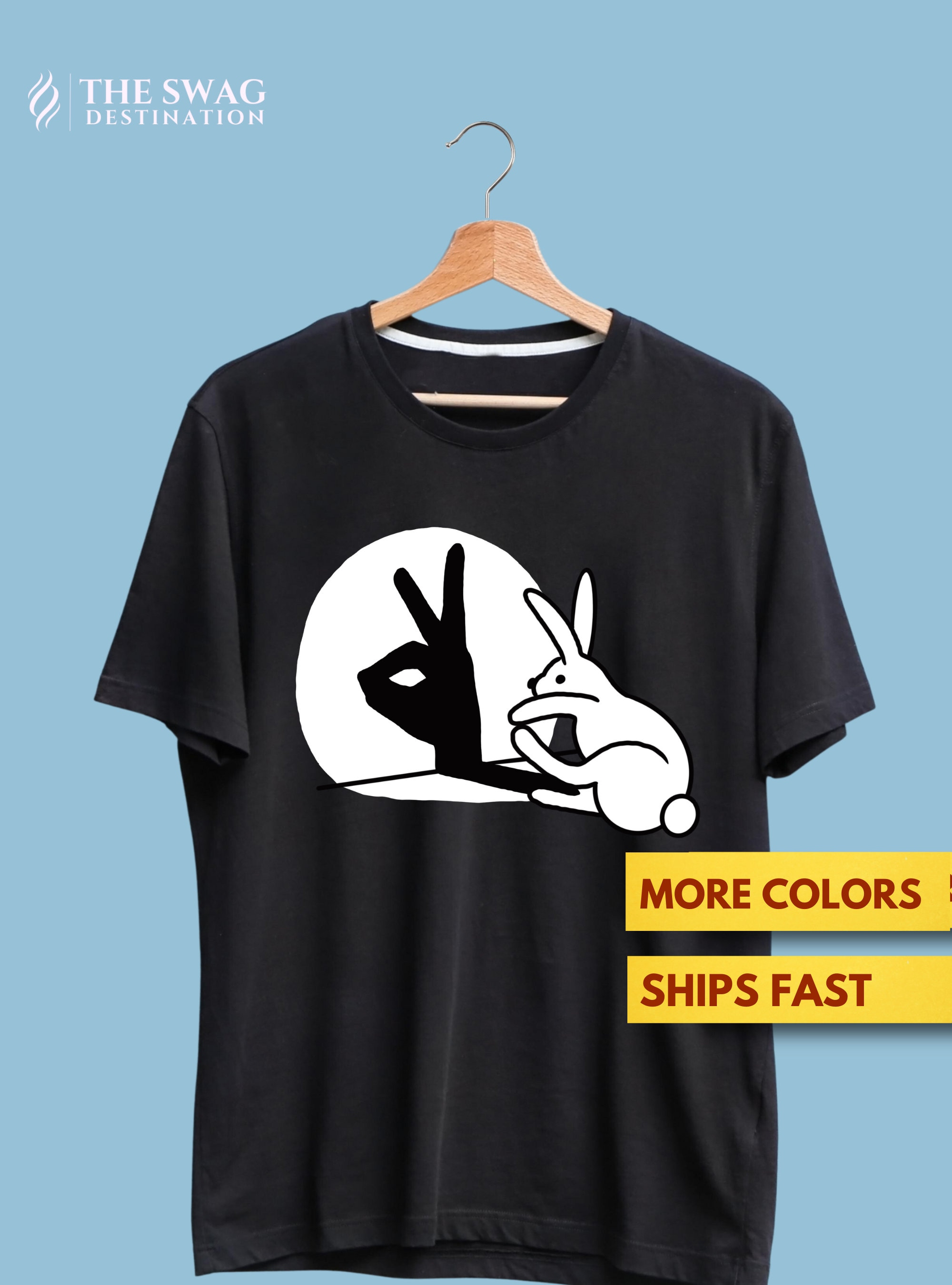 [ KIRSH ]★WITTY BUNNY VINTAGE GRAPHIC T-SHIRT WITTY BUNNY VINTAGE GRAPHIC T-SHIRT [OATMEAL] - KIRSH | 60