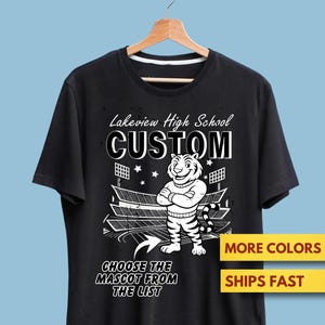 CUSTOM FOOTBALL PNG, Retro School Mascot Png Big Pride Png School Pride School Spirit Png Spirit Team Png Custom Team Mascot Png Trendy Png
