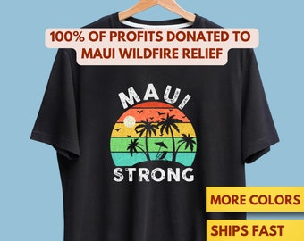 Lahaina Maui Strong Shirt, Maui Shirt, Lahaina Shirt, All Profits Donated To Maui Relief, Support Maui Premium T-Shirt 5