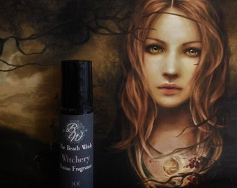 WITCHERY PHEROMONES Roll On Oil, Anointing Oil, Fragrance Oil, Potion, Wicca, Witchcraft Pagan Fragrance ~ The Beach Witch ~ 1/3 oz