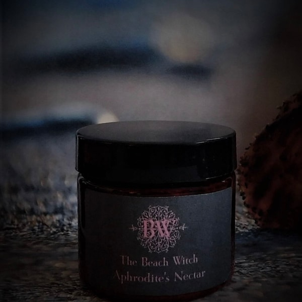 APHRODITE'S DARK nectar potion Lotion, Body Butter, Romantic Body Lotion, Ritual Oil, Spell Oil, Witchcraft, Wicca, Pagan ~ 2 oz