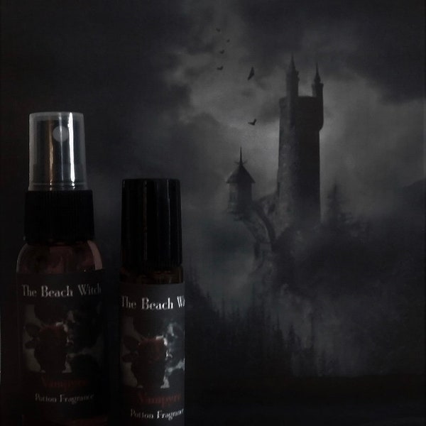 VAMPYRE Ritual Oil, Anointing Oil, Fragrance Oil, Candle Dressing Oil, Perfume, Wicca, Witchcraft, Vampire, Vampirism