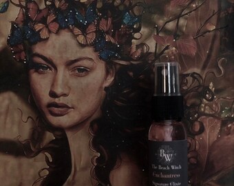 ENCHANTRESS Spray, Fragrance Spray, Ritual Spray, Elixir, Ritual Oil, Perfume ,Wicca, Witchcraft, Bath & Beauty ~ 1 oz