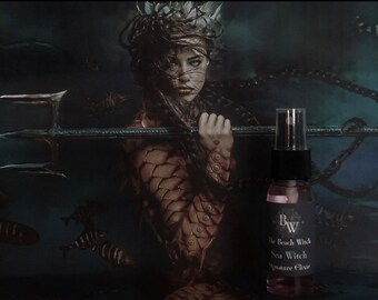 SEA WITCH Ritual Spray, Fragrance Spray, Ritual Oil Spray, Elixir Spray, Anointing Oil, Perfume, Wicca, Witchcraft, 1 oz (30 ml)