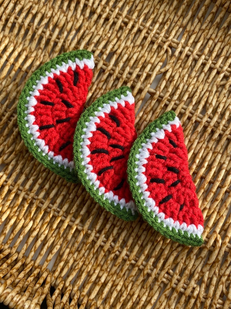 Watermelon Brooch Watermelon Brooch Karpuz pin image 2