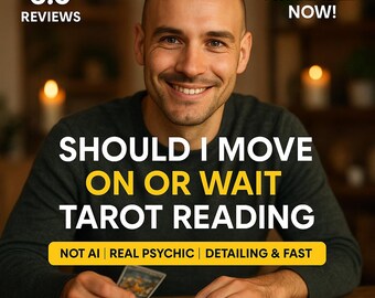 Should I Move On or Wait Tarot Reading | Love Crossroads, Relationship Future & Guidance