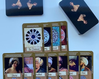 Tarot del Amor / Baraja Katina / Alta Resolución / Cartas Reales / Significados / 68 Cartas
