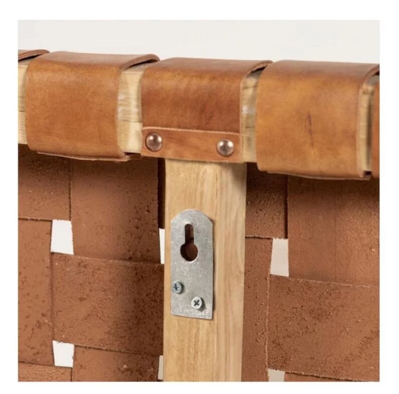 Woven Leather Strap Headboard Naturally Stunning Headboard Etsy