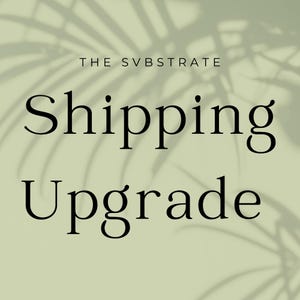 Shipping Upgrade