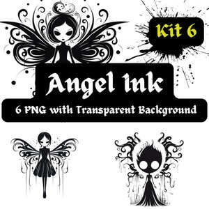 Arm Tattoo Design, Angel Wings, Tattoo Stencil, Custom Tattoo Design, Heavenly, Digital Download image 2